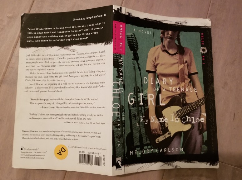 Diary of a Teenage Girl Original Book Cover